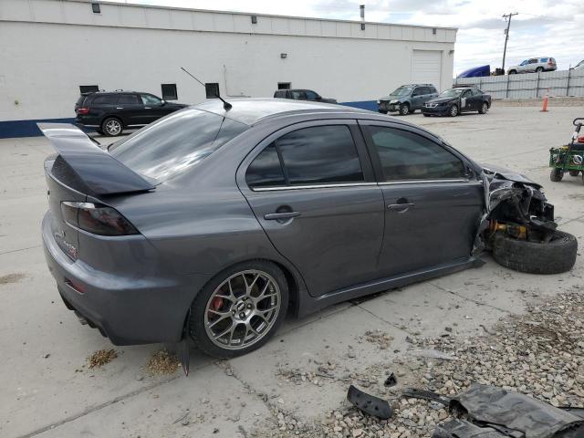 MITSUBISHI LANCER EVO 2008 gray  gas JA3AW56V18U051772 photo #4