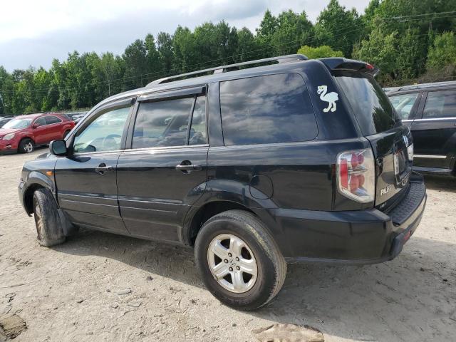 HONDA PILOT VP 2008 black 4dr spor gas 5FNYF28258B001127 photo #3