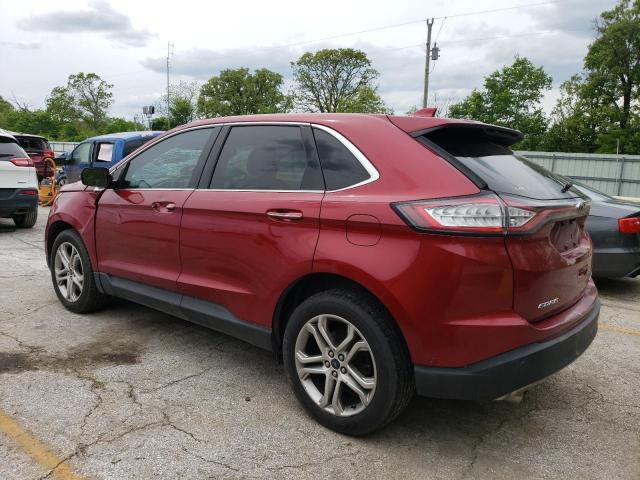 Vin: 2fmpk4k9xfbb74740, lot: 55529335, ford edge titanium 20152