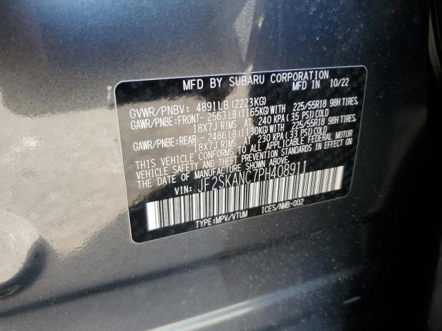 2023 SUBARU FORESTER L JF2SKANC7PH408911