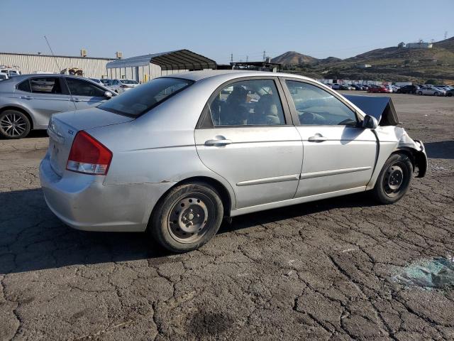 KIA SPECTRA EX 2008 silver  gas KNAFE122485540611 photo #4