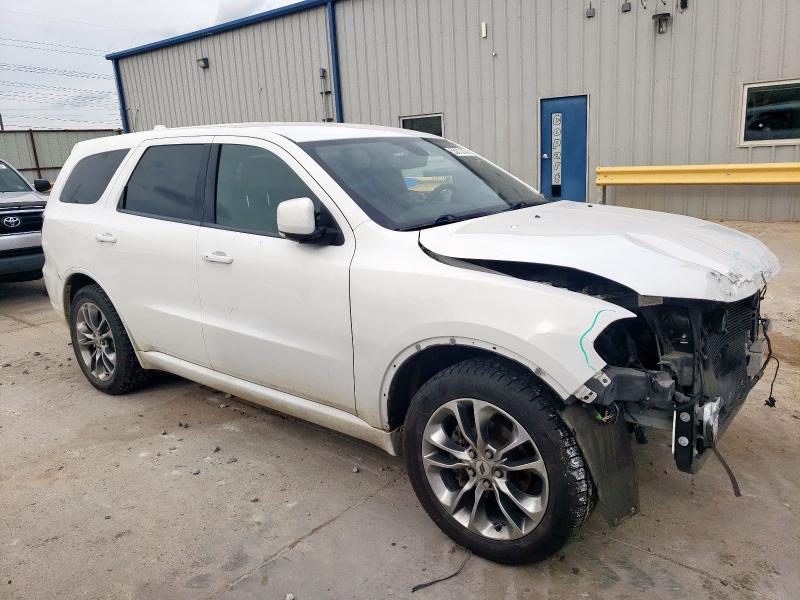 Vin: 1c4rdhdg2kc721374, lot: 55673245, dodge durango gt 20194