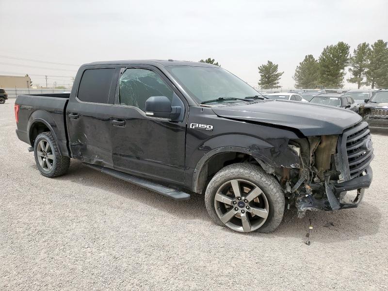 Vin: 1ftew1ef6fkd20492, lot: 57122105, ford f-150 supercrew 20154
