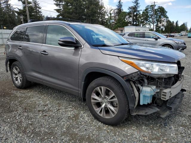 Vin: 5tdjkrfhxfs201040, lot: 56015935, toyota highlander xle 20154