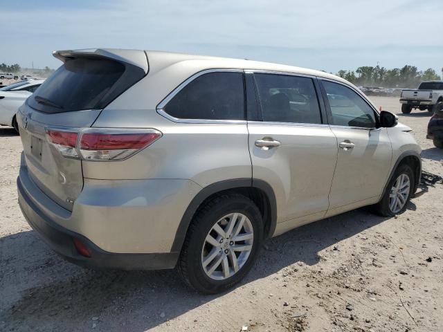 TOYOTA HIGHLANDER 2015 silver  gas 5TDZARFH4FS012258 photo #4