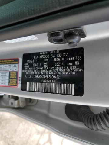 2023 KIA RIO LX 3KPA24AD2PE590422