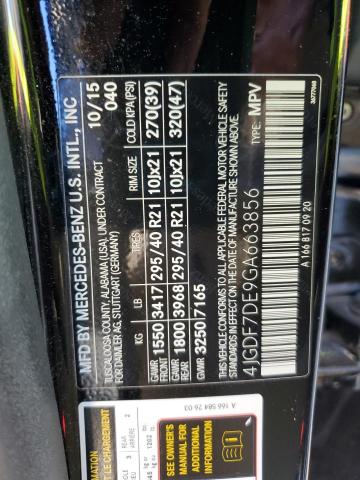 2016 MERCEDES-BENZ GL 550 4MA - 4JGDF7DE9GA663856