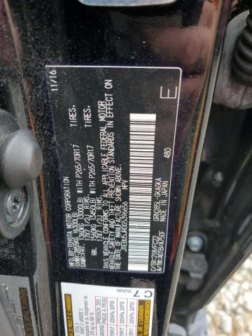 2016 TOYOTA 4RUNNER SR - JTEBU5JR0G5396656