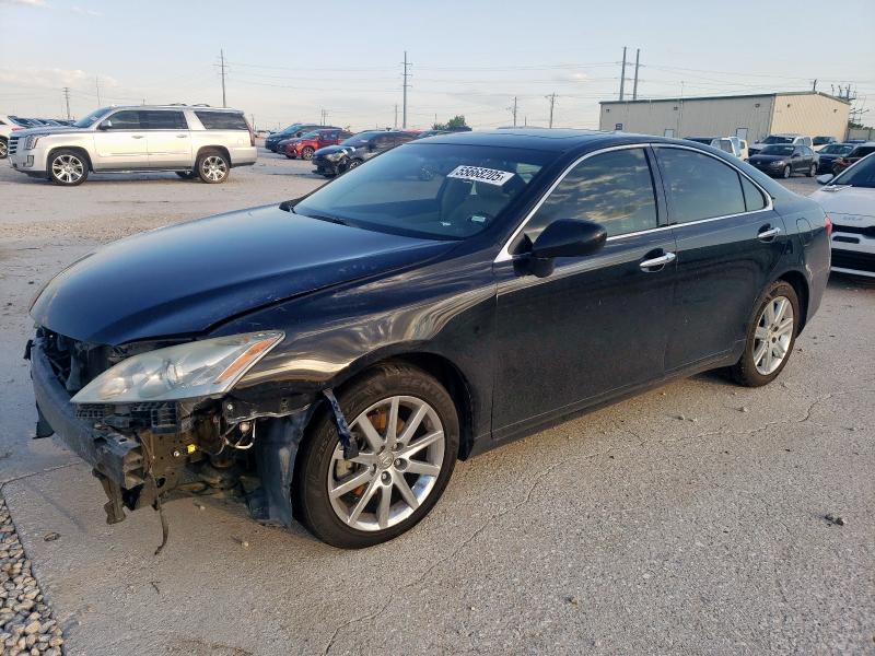 LEXUS ES 350 2008 black sedan 4d gas JTHBJ46GX82253407 photo #1
