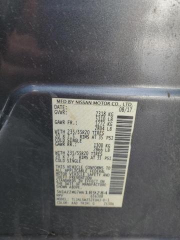 2017 NISSAN MURANO S - 5N1AZ2MG7HN189284