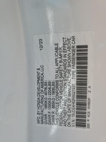 2024 ACURA INTEGRA A- 19UDE4H62RA021931