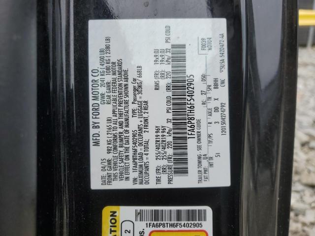 2015 FORD MUSTANG 1FA6P8TH6F5402905