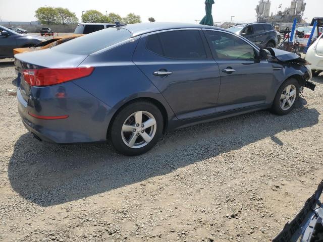 KIA OPTIMA LX 2015 blue  gas 5XXGM4A71FG470602 photo #4