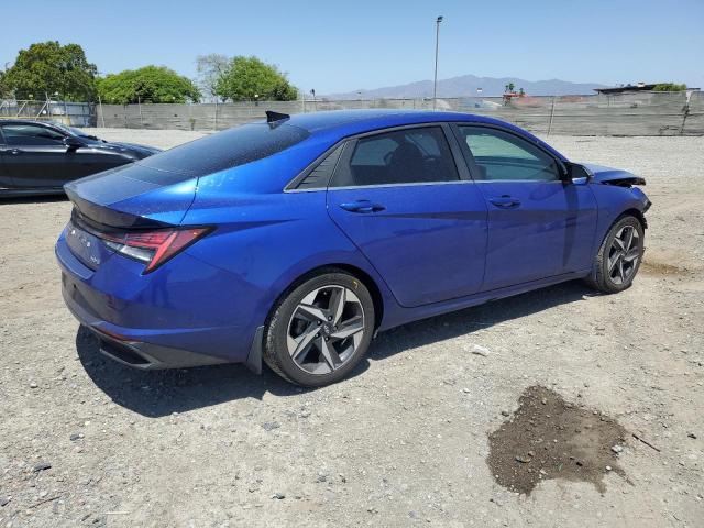 Vin: kmhln4aj2nu030724, lot: 57666865, hyundai elantra limited 20223