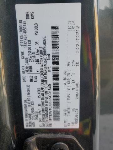 2018 FORD F150 SUPER - 1FTEW1EG5JKC01849