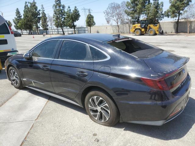 HYUNDAI SONATA HYB 2023 charcoal  hybrid engine KMHL24JJXPA061300 photo #3