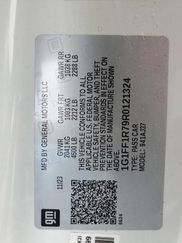 2024 CHEVROLET CAMARO LT1 1G1FF1R79R0121324