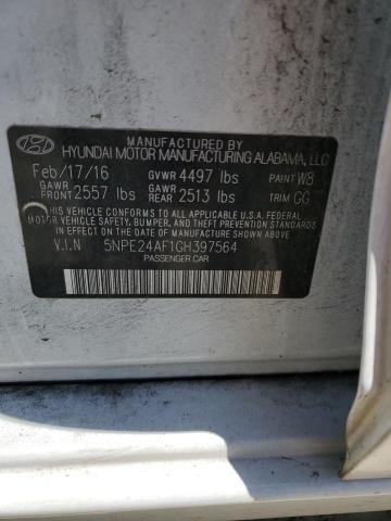 2016 HYUNDAI SONATA SE - 5NPE24AF1GH397564