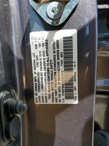 2020 HONDA CR-V TOURI - 7FART6H91LE022880