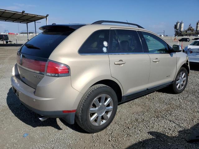 LINCOLN MKX 2007 gold  gas 2LMDU68C97BJ06964 photo #4