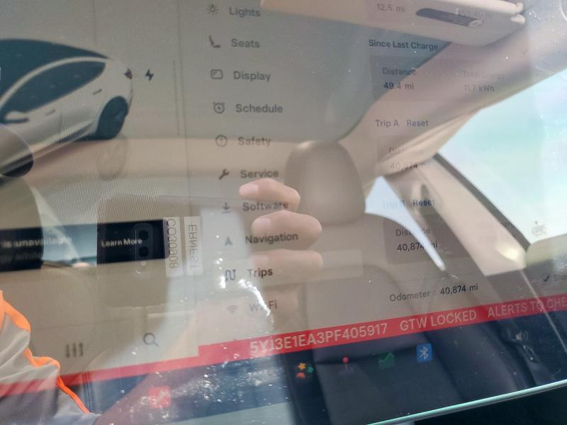 2023 TESLA MODEL 3 - 5YJ3E1EA3PF405917