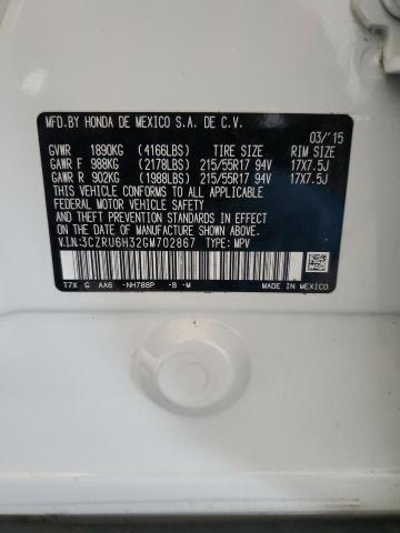 2016 HONDA HR-V LX - 3CZRU6H32GM702867