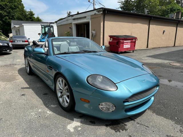 ASTON MARTIN DB7 VANTAG 2001 blue converti gas SCFAB42321K402008 photo #1
