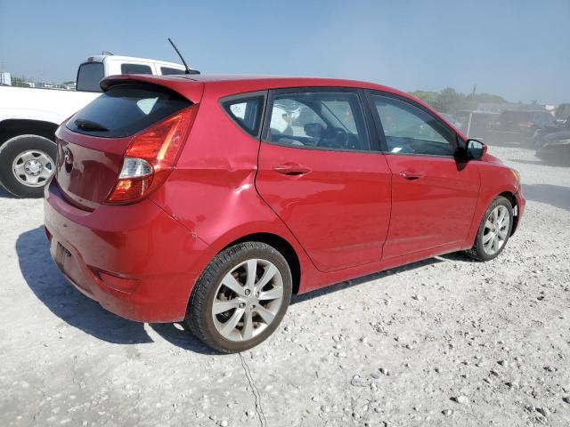HYUNDAI ACCENT GLS 2013 red  gas KMHCU5AE0DU121047 photo #4