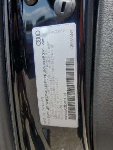 2020 AUDI S7 PRESTIG WAUSFAF22LN031129