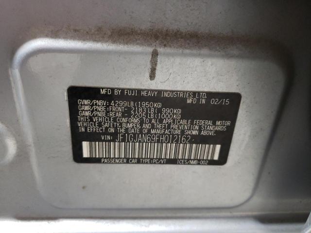 2015 SUBARU IMPREZA LI JF1GJAN69FH012162