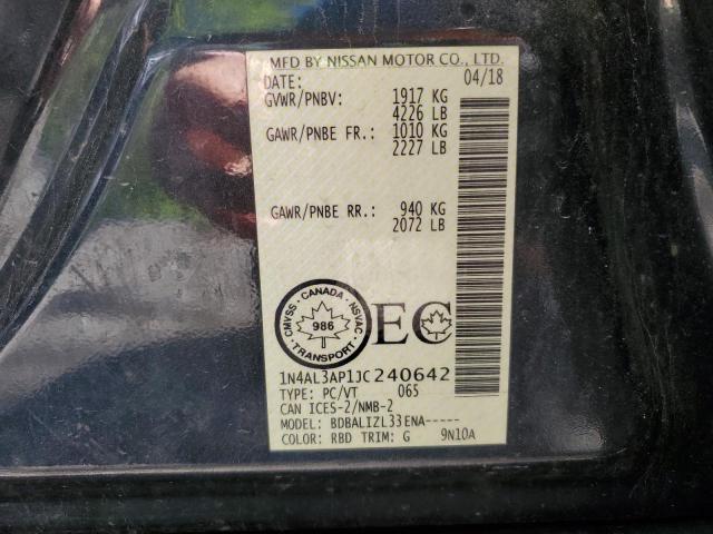 1N4AL3AP1JC240642 2018 NISSAN ALTIMA