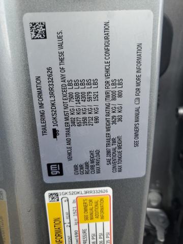 2024 GMC YUKON DENA 1GKS2DKL3RR332626