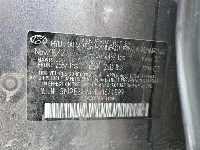 2018 HYUNDAI SONATA SE - 5NPE24AF4JH674599