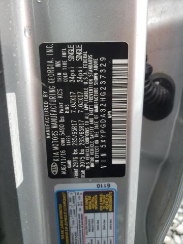 2017 KIA SORENTO LX - 5XYPGDA32HG237329