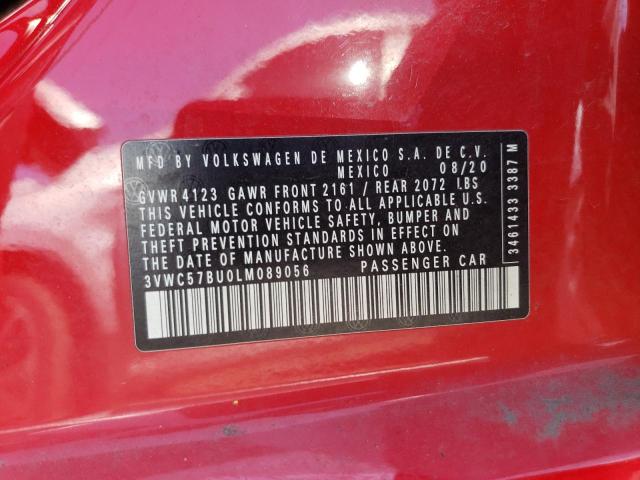 2020 VOLKSWAGEN JETTA S - 3VWC57BU0LM089056