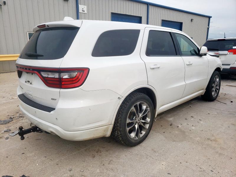 Vin: 1c4rdhdg2kc721374, lot: 55673245, dodge durango gt 20193