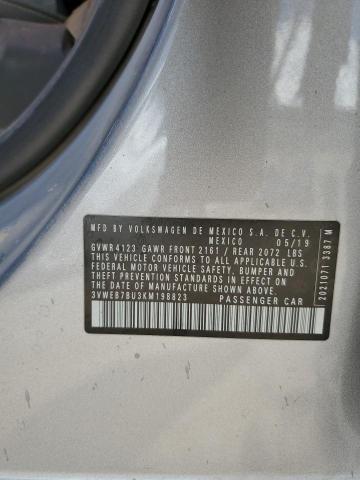 2019 VOLKSWAGEN JETTA SEL - 3VWEB7BU3KM198823