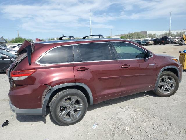 Vin: 5tddgrfh7hs032175, lot: 58597285, toyota highlander hybrid limited 20173
