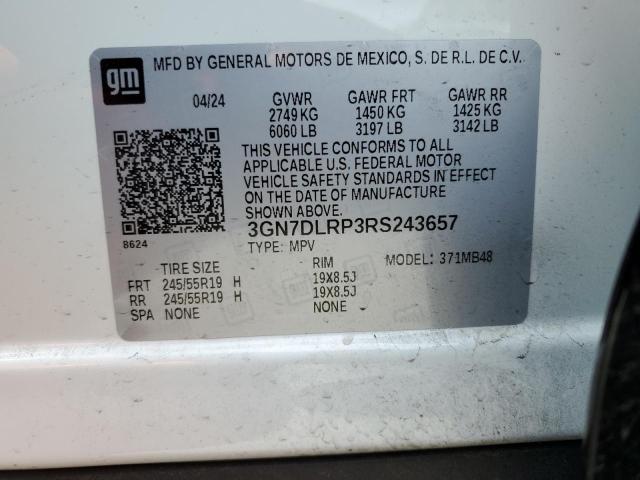 2024 CHEVROLET EQUINOX 2L 3GN7DLRP3RS243657
