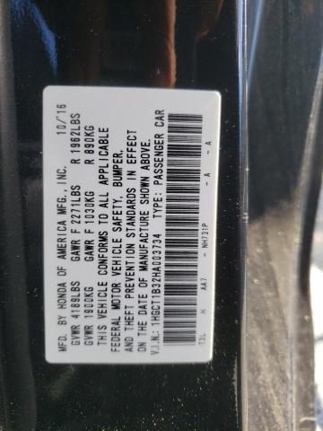 2017 HONDA ACCORD LX- 1HGCT1B32HA003734