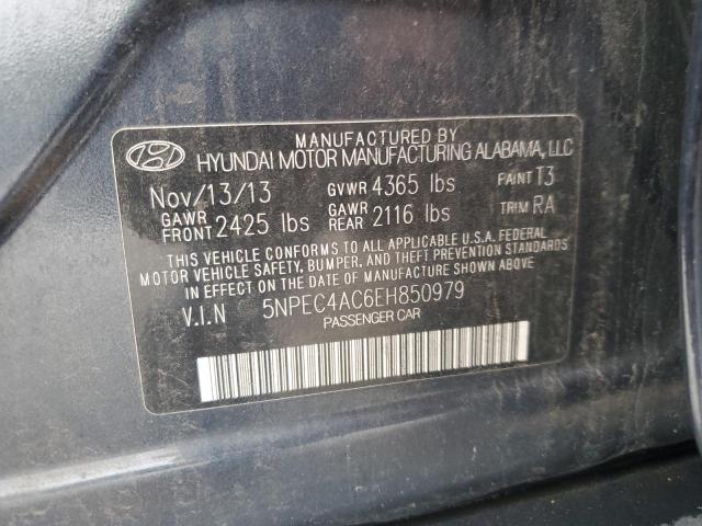 2014 HYUNDAI SONATA SE - 5NPEC4AC6EH850979