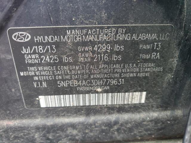 2013 HYUNDAI SONATA GLS - 5NPEB4AC3DH779631