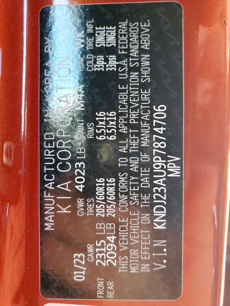 2023 KIA SOUL LX - KNDJ23AU9P7874706