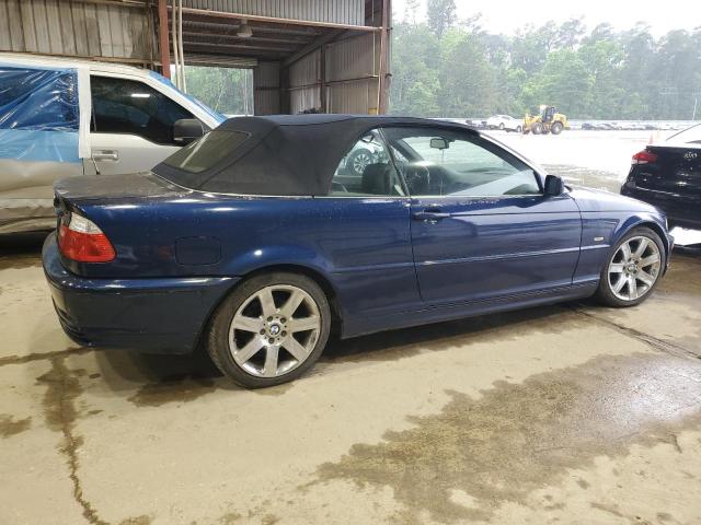BMW 325 CI 2003 blue converti gas WBABS33483PG90031 photo #4