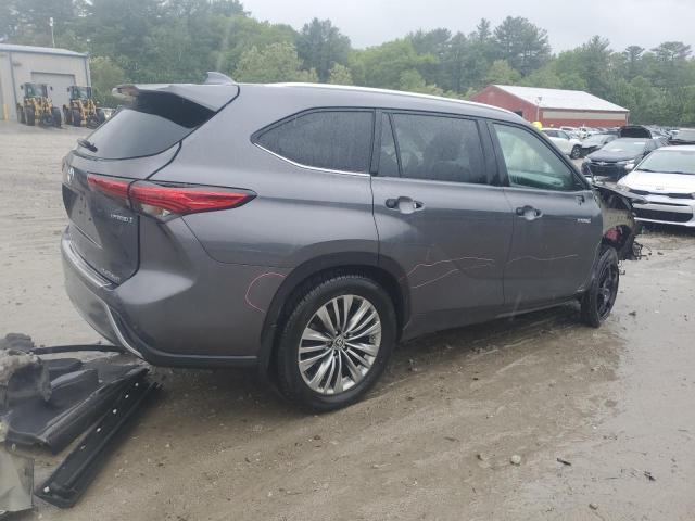 Vin: 5tdebrch9ms029246, lot: 57264685, toyota highlander hybrid platinum 20213