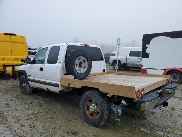 CHEVROLET SILVERADO 2002 white  gas 2GCEK19T321328555 photo #3
