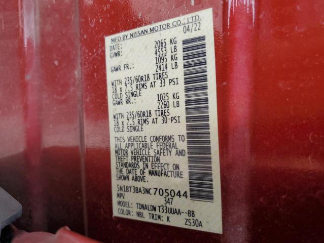 2022 NISSAN 240SX 5N1BT3BA3NC705044