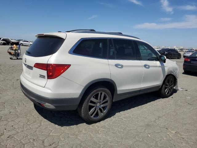 HONDA PILOT TOUR 2017 white  gas 5FNYF6H94HB054342 photo #4