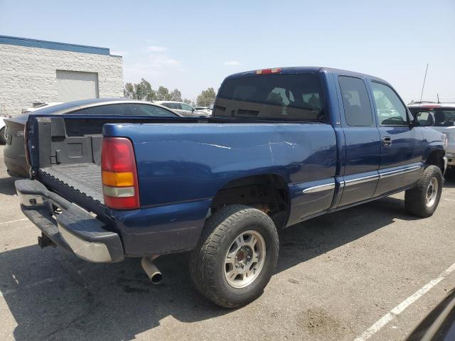 GMC NEW SIERRA 2002 blue  gas 2GTEC19T221254347 photo #4