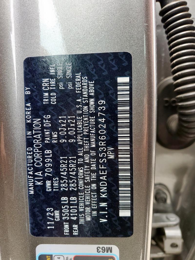 2024 KIA EV9 GT LIN KNDAEFS53R6024739